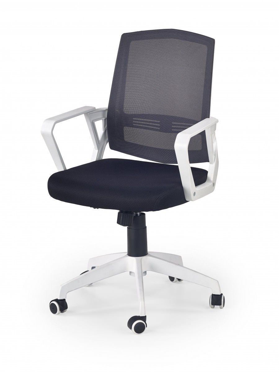 Кресло компьютерное ASCOT (черный/белый)