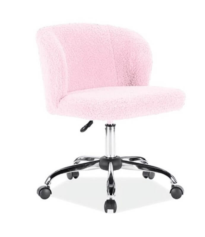 Кресло компьютерное DOLLY (розовый)
