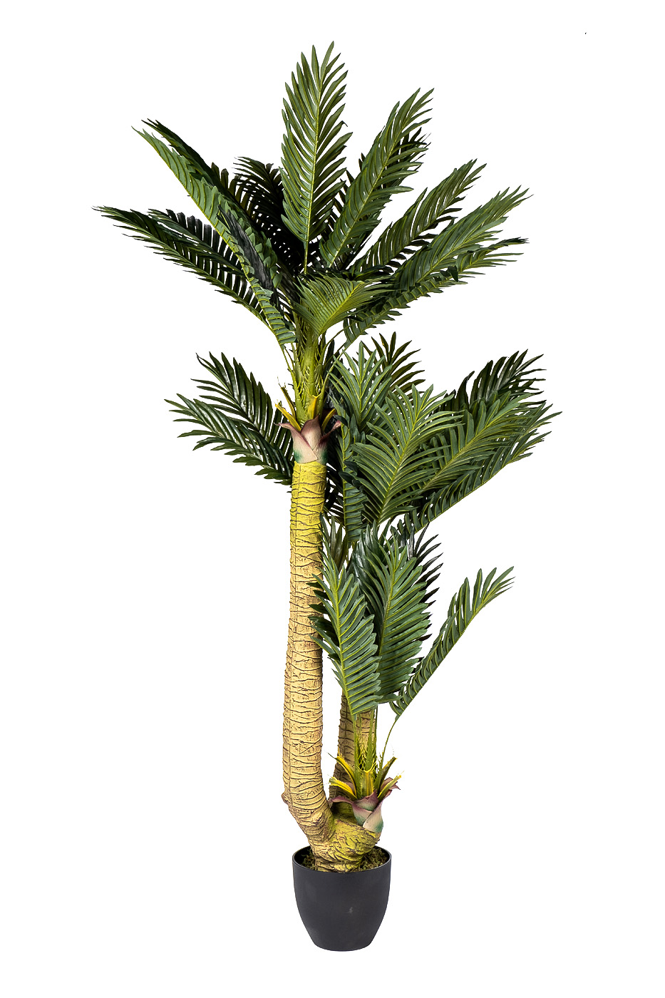 29BJ-695-37 Пальма Цикас (Cycas) искусственная в горшке h160см