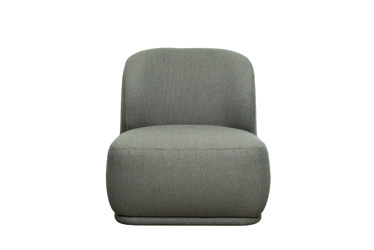 Кресло Капри Базовая(Capri Basic), рогожка т.серый Norton-Graphite 80*90*82см