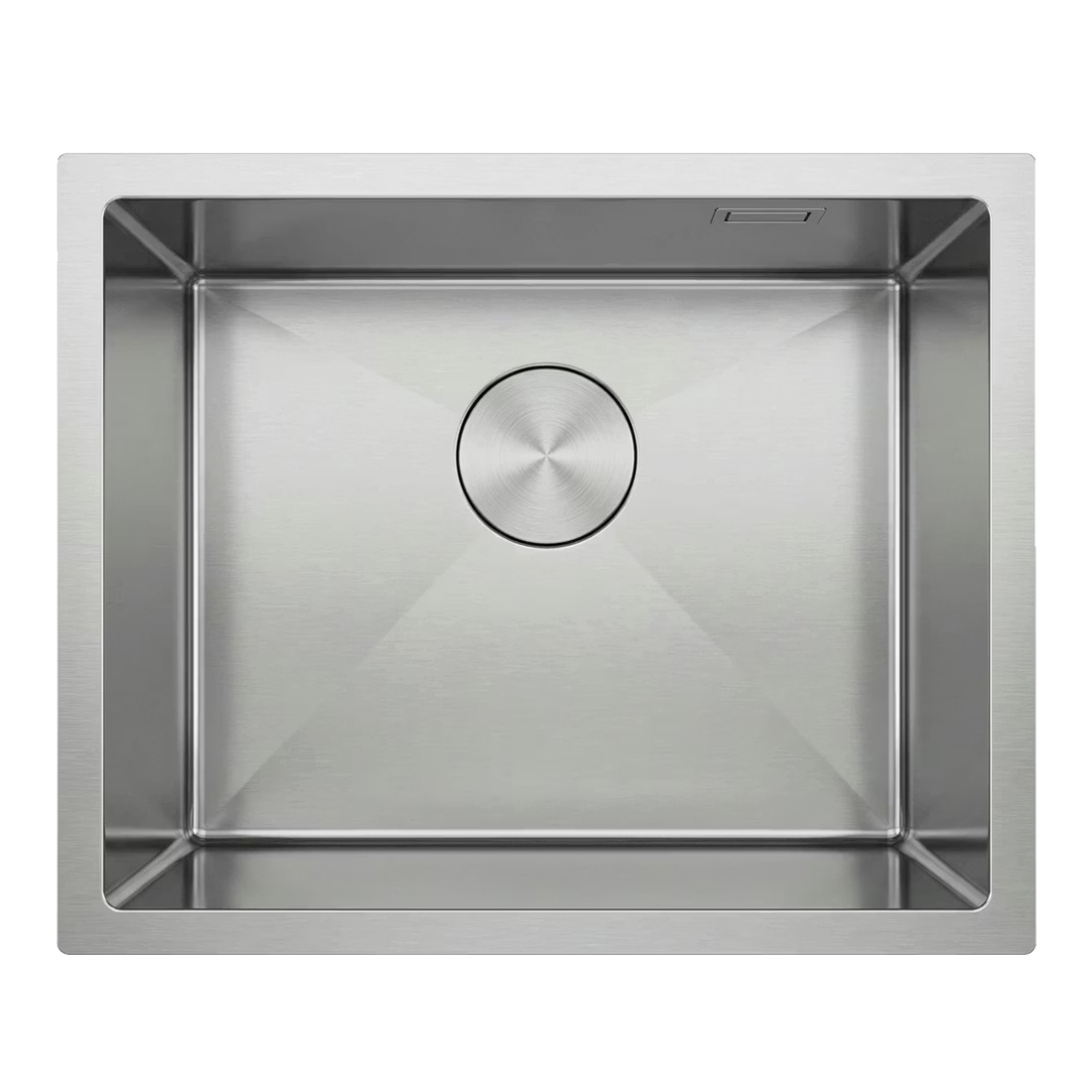 Кухонная мойка из нержавейки BLANTEK LS-5444S Brushed