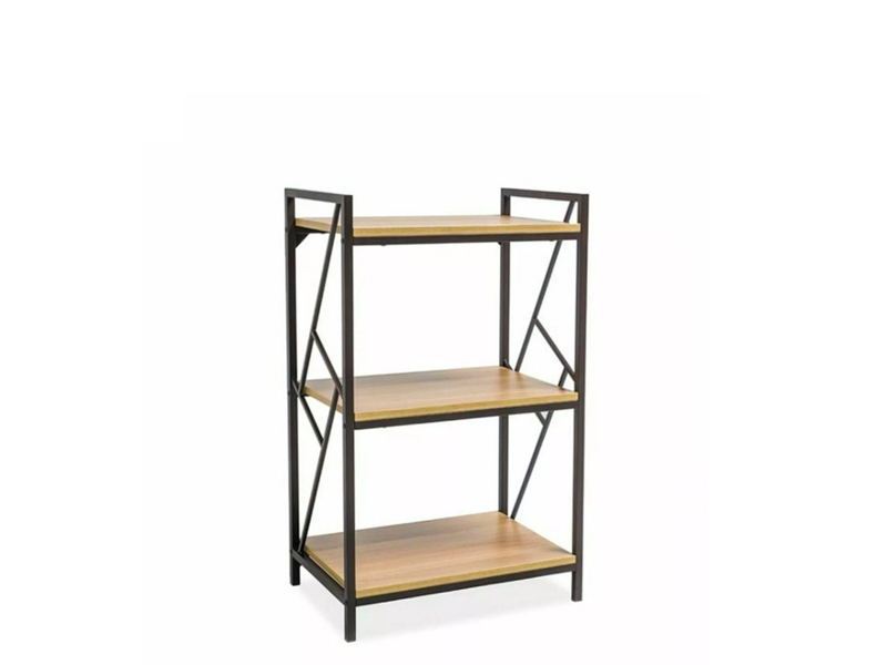 Стеллаж TABLO R3 дуб/т.коричневый, 99/60/40