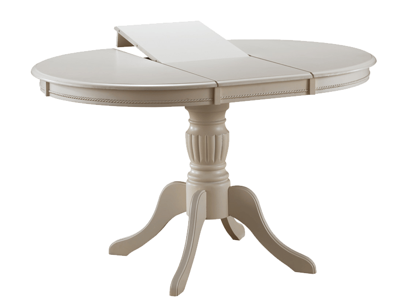 Стол обеденный OLIVIA BIANCO 105 раскладной (экру)