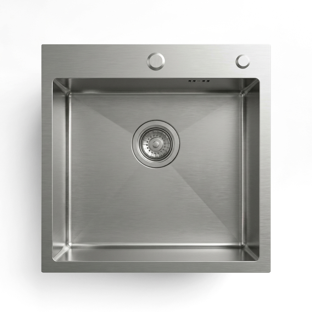 Кухонная мойка из нержавейки BLANTEK FS-5050S Brushed ECO