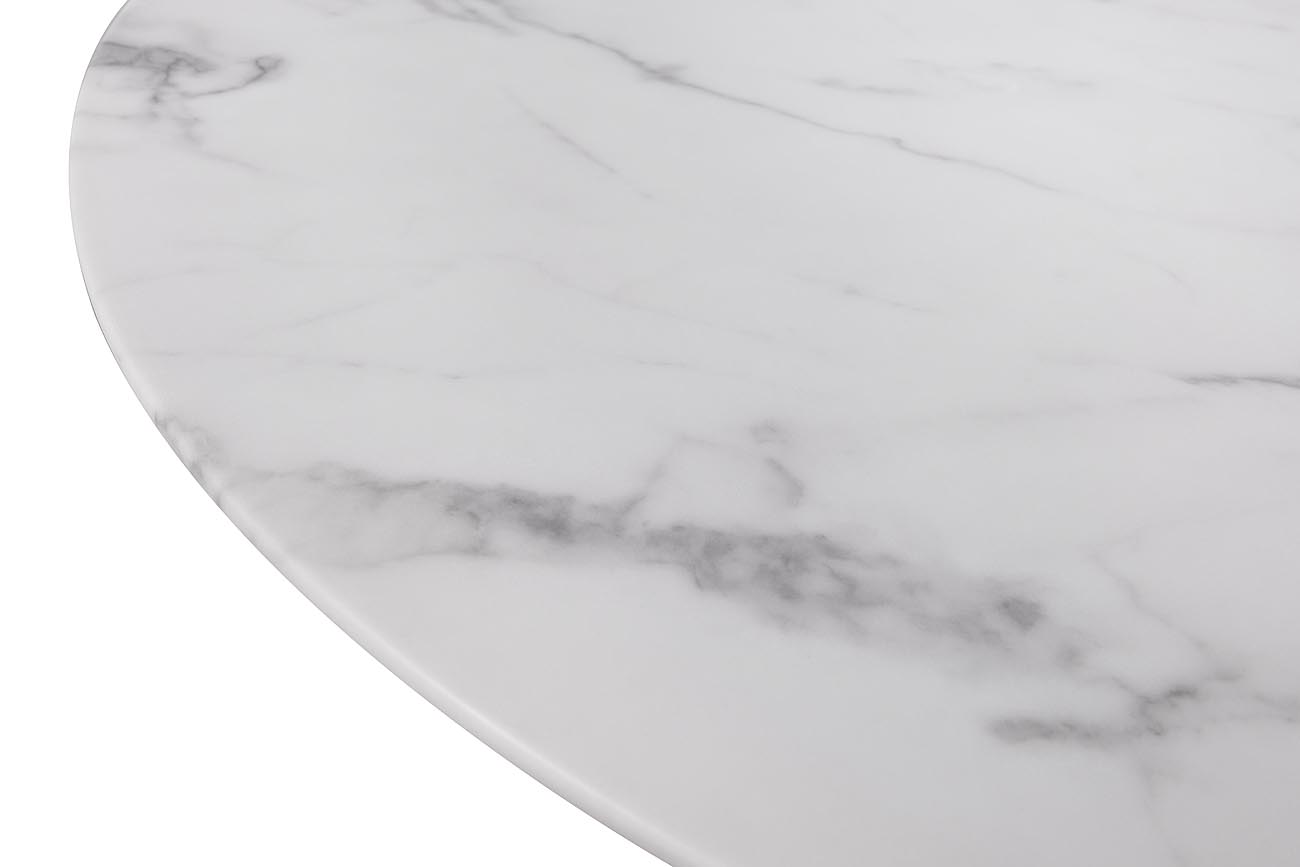 33FS-CT2029-BBS Стол журнальный Жемчужно-Белый (Pearl White) d100*40,6см
