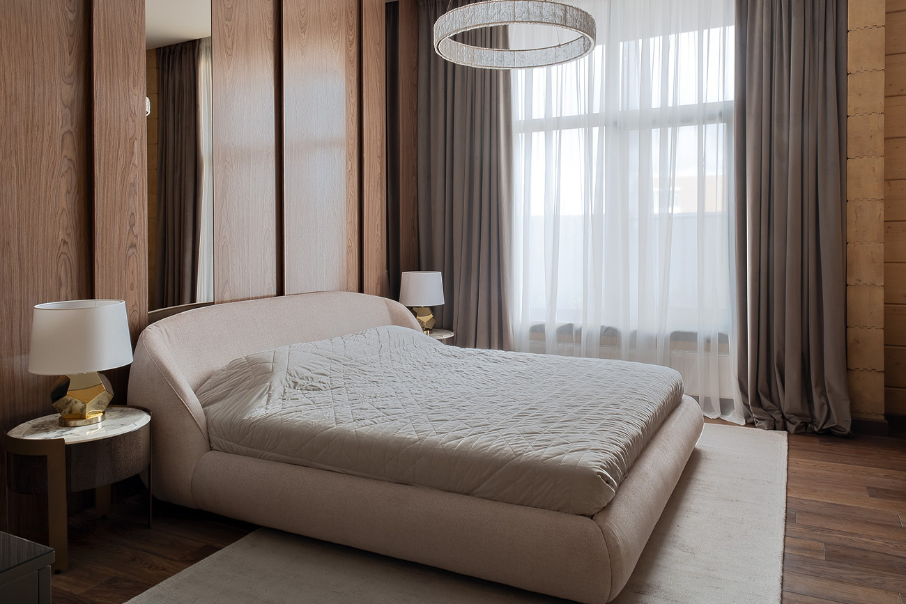 Кровать Палаццо(Palazzo) 160 без мех.рогожка св.бежевая Norton-SVBEG 198*240*90см