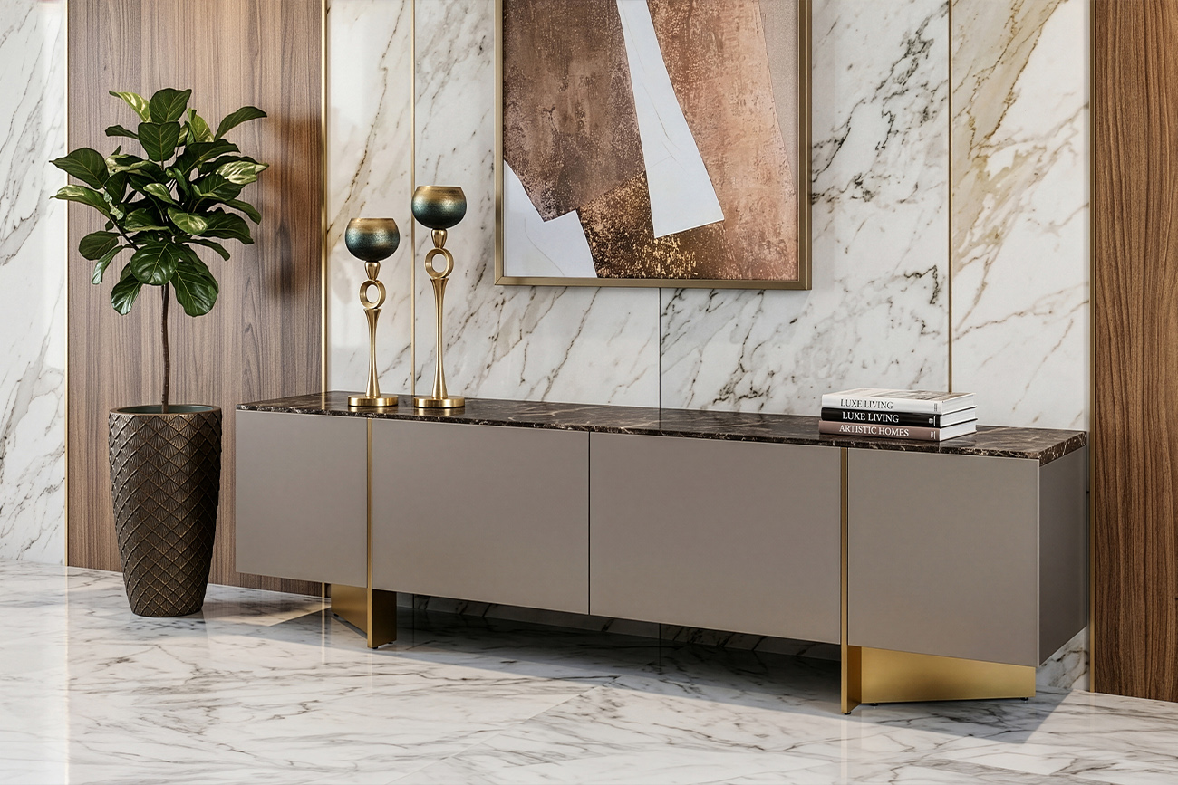 58DB-21233TV Тумба под телевизор "Дверь" (Gate) 200*42*45см