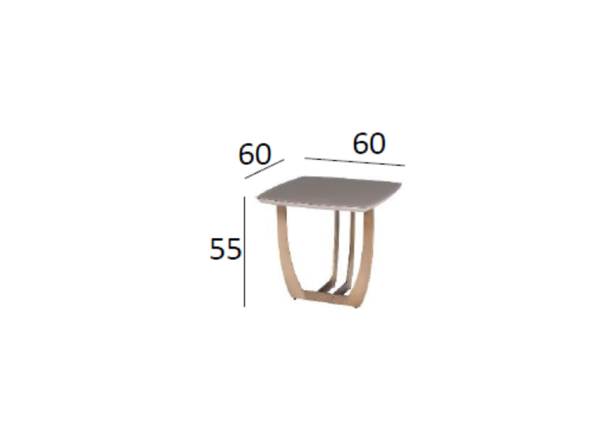 58DB-ET14803 Стол журнальный Космос (Space) 60*60*55см