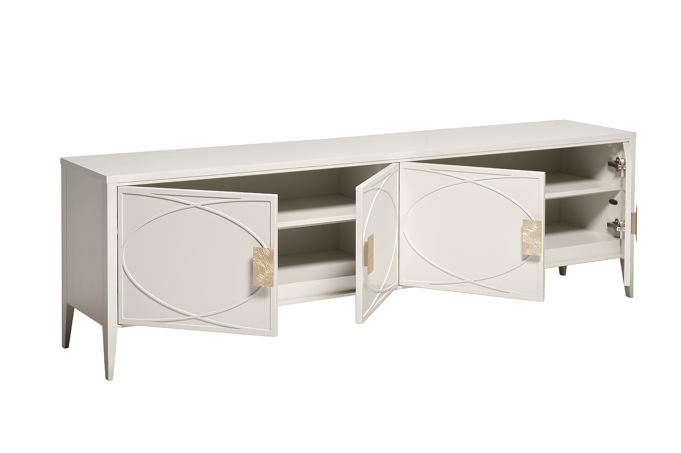 151SV-00004 Тумба под ТВ бежевая 200*60*40см