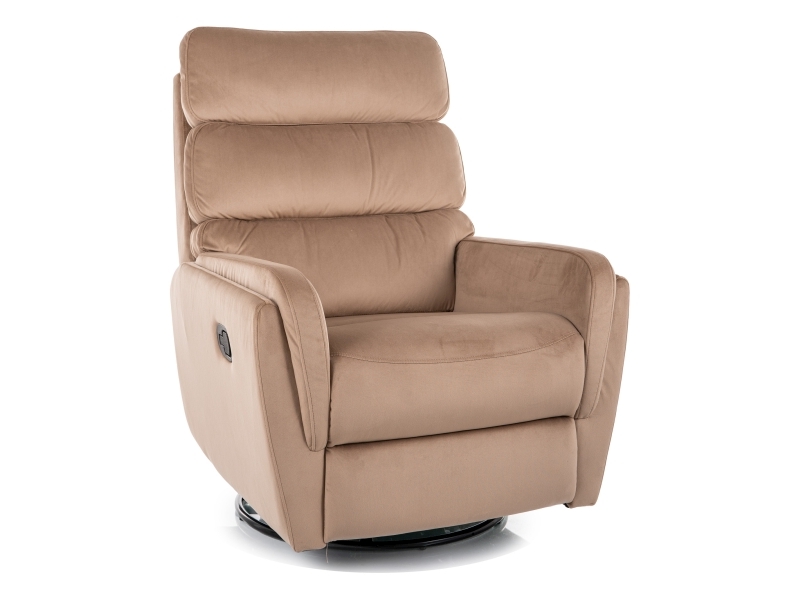 Кресло ARGOS Velvet раскладное (бежевый)
