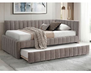 Кровать ALFIE Raven 30 темно-бежевый, 120/200