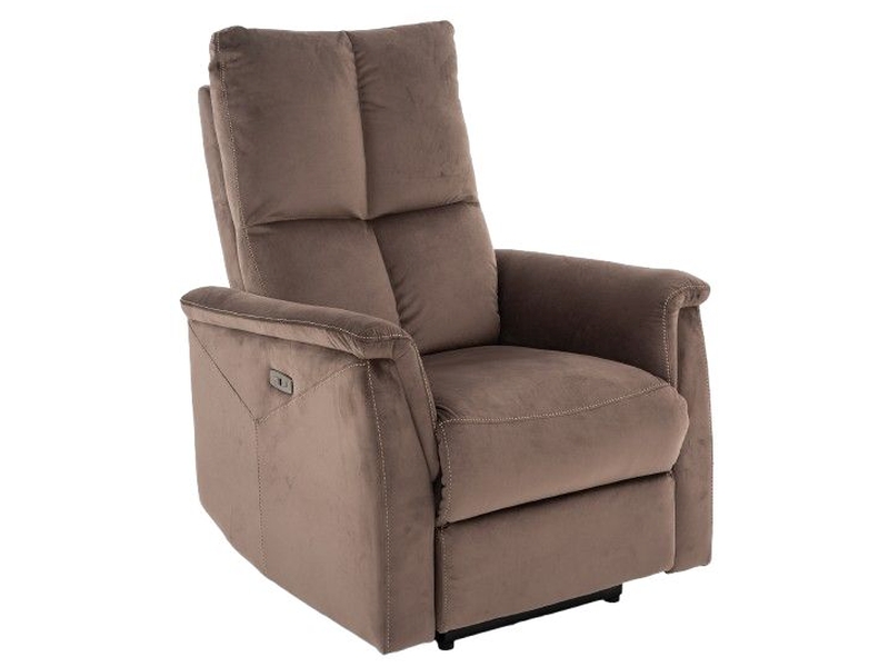 Кресло NEPTUN Velvet Bluvel 38 раскладное (капучино)