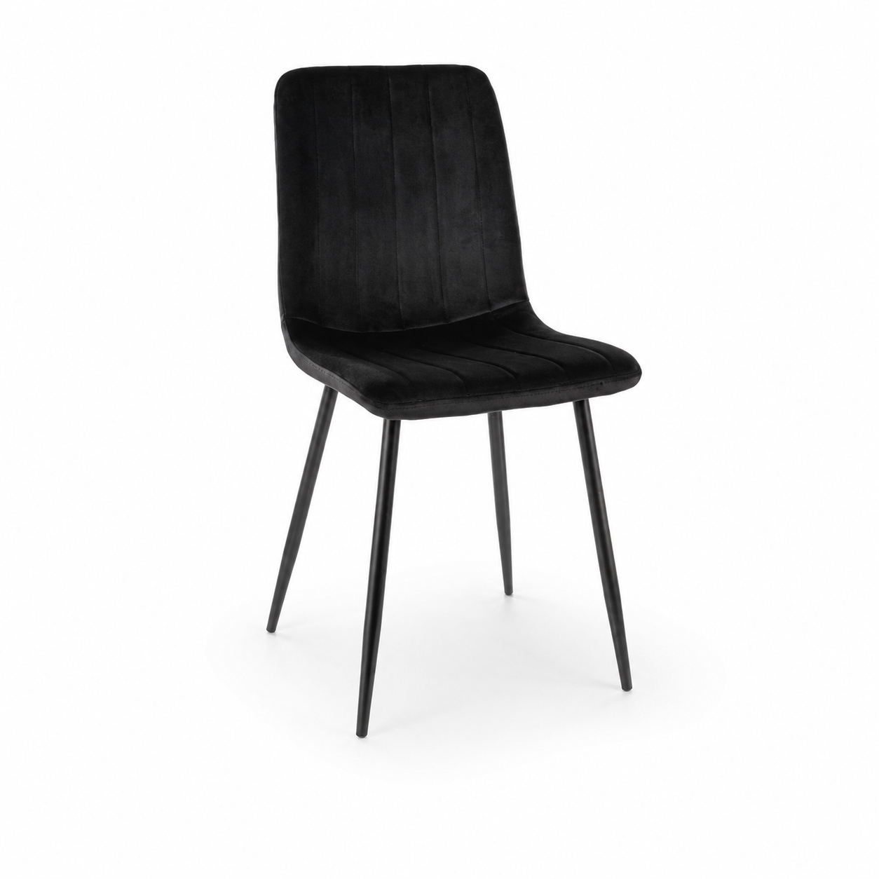 Стул ALAN Velvet Bluvel 19 черный/черный