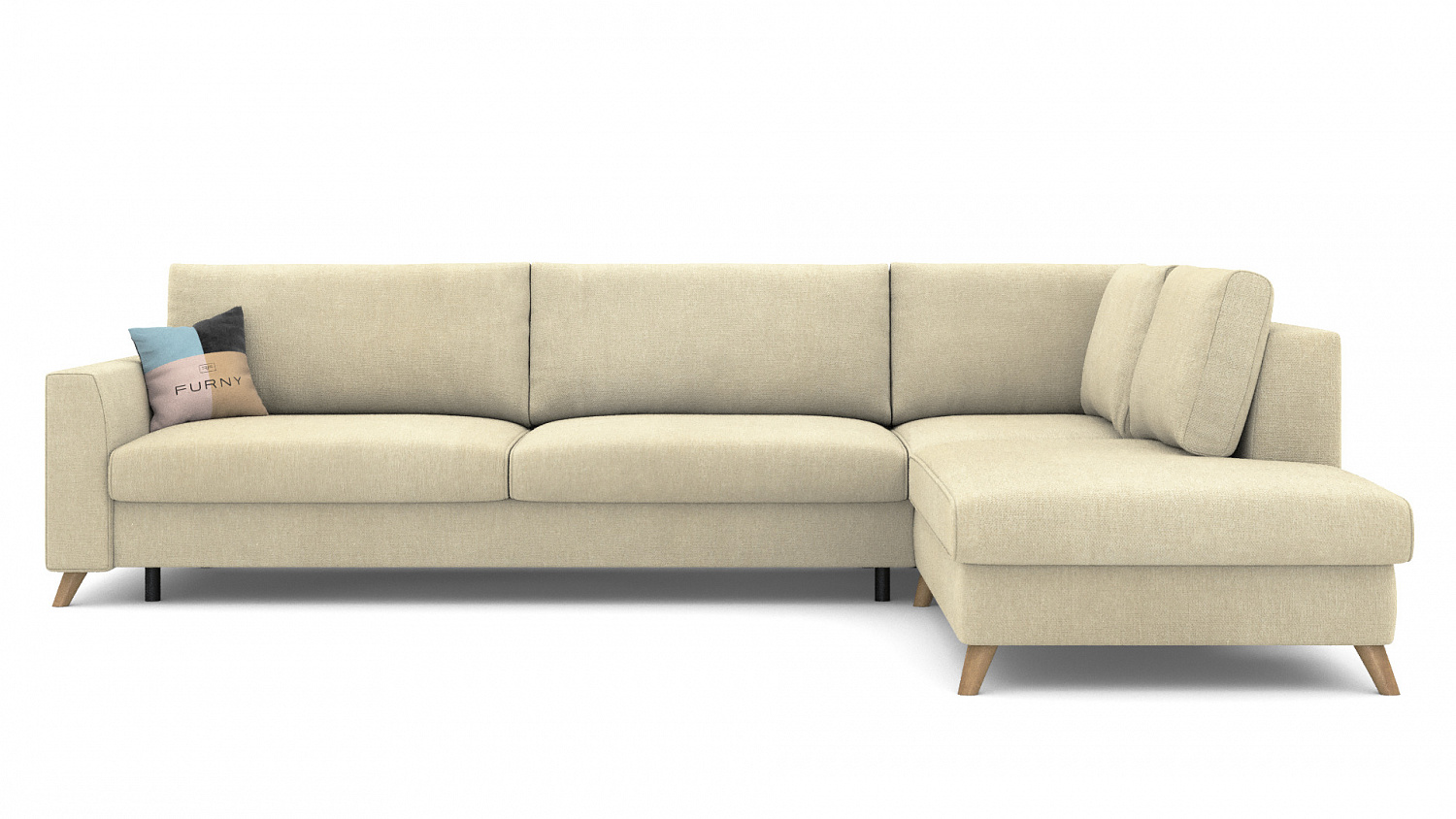 Диван-кровать Марио с открытым углом XL-2 320x236x95 см