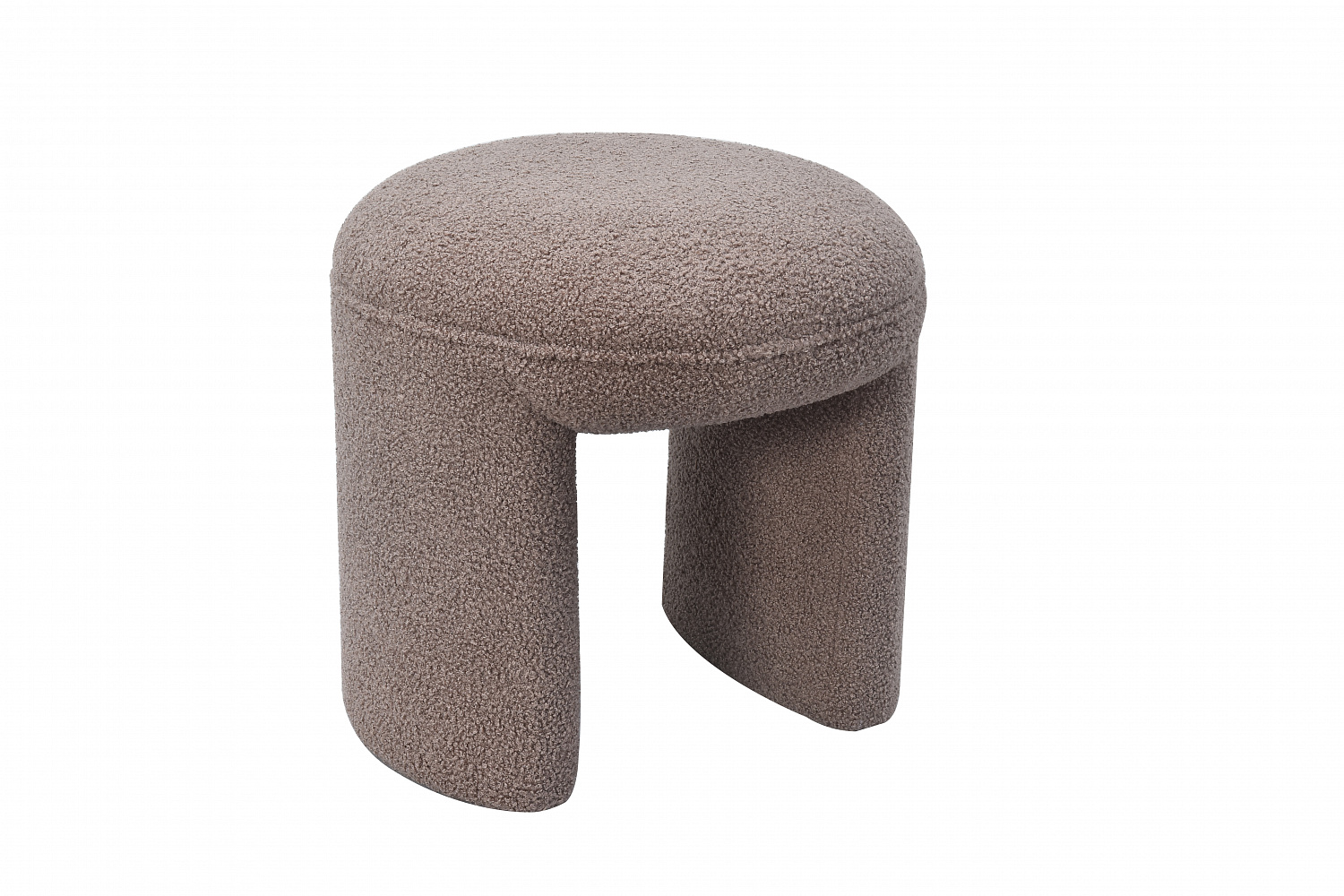 N-55800 Пуф ТЕДДИ (TEDDY) серый d43*45см