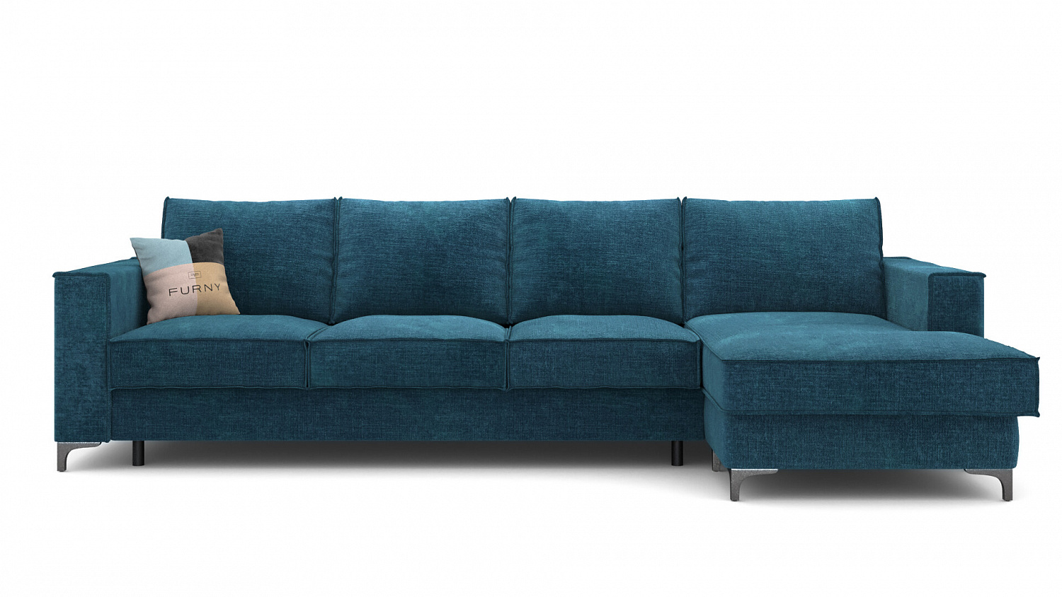 Диван-кровать Турку с шезлонгом XL-3 316x163x98 см