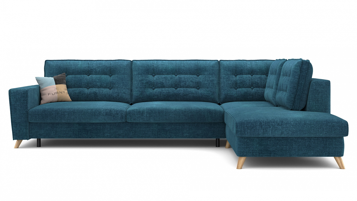 Диван-кровать Порто открытый угол XL-2 323x236x98 см