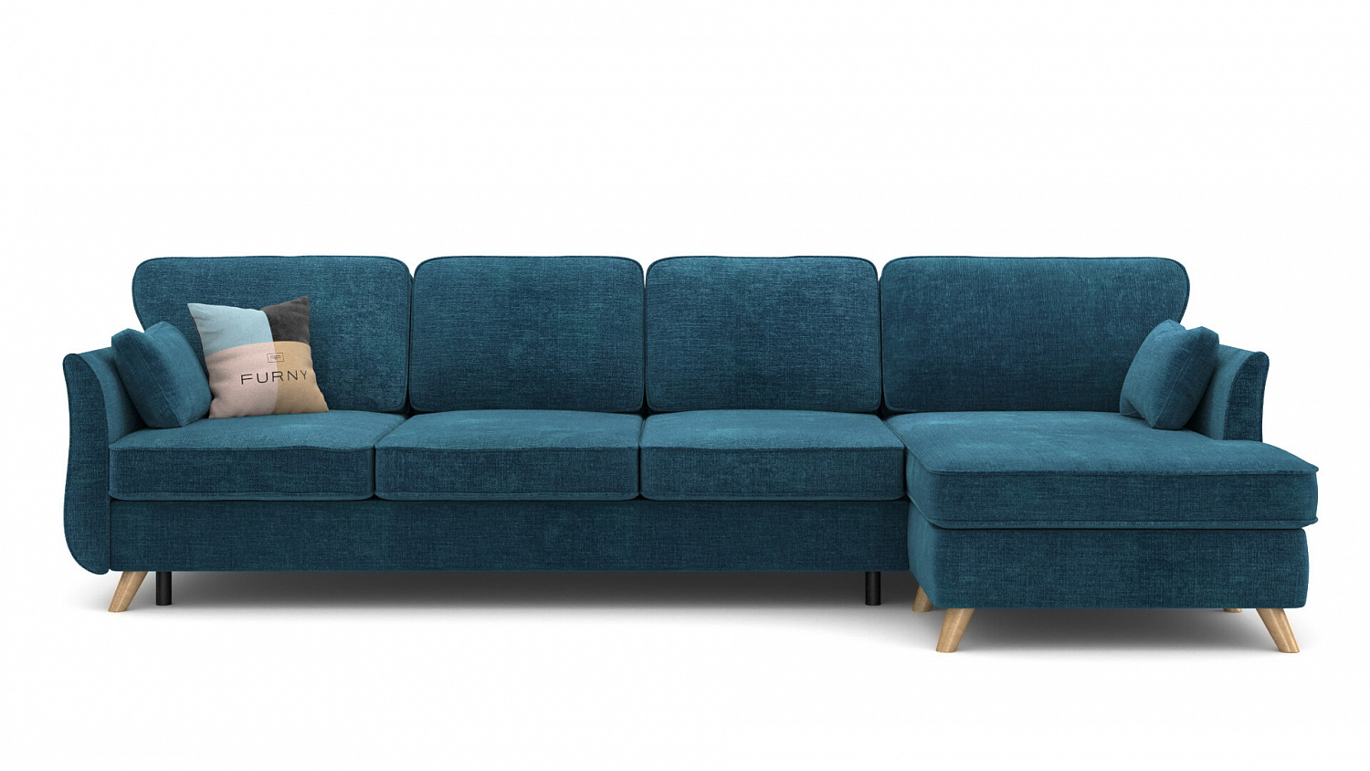 Диван-кровать Коко слипинг с шезлонгом XL-3 303x163x95 см