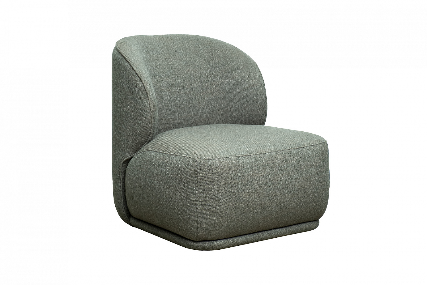 Кресло Капри Базовая(Capri Basic), рогожка т.серый Norton-Graphite 80*90*82см