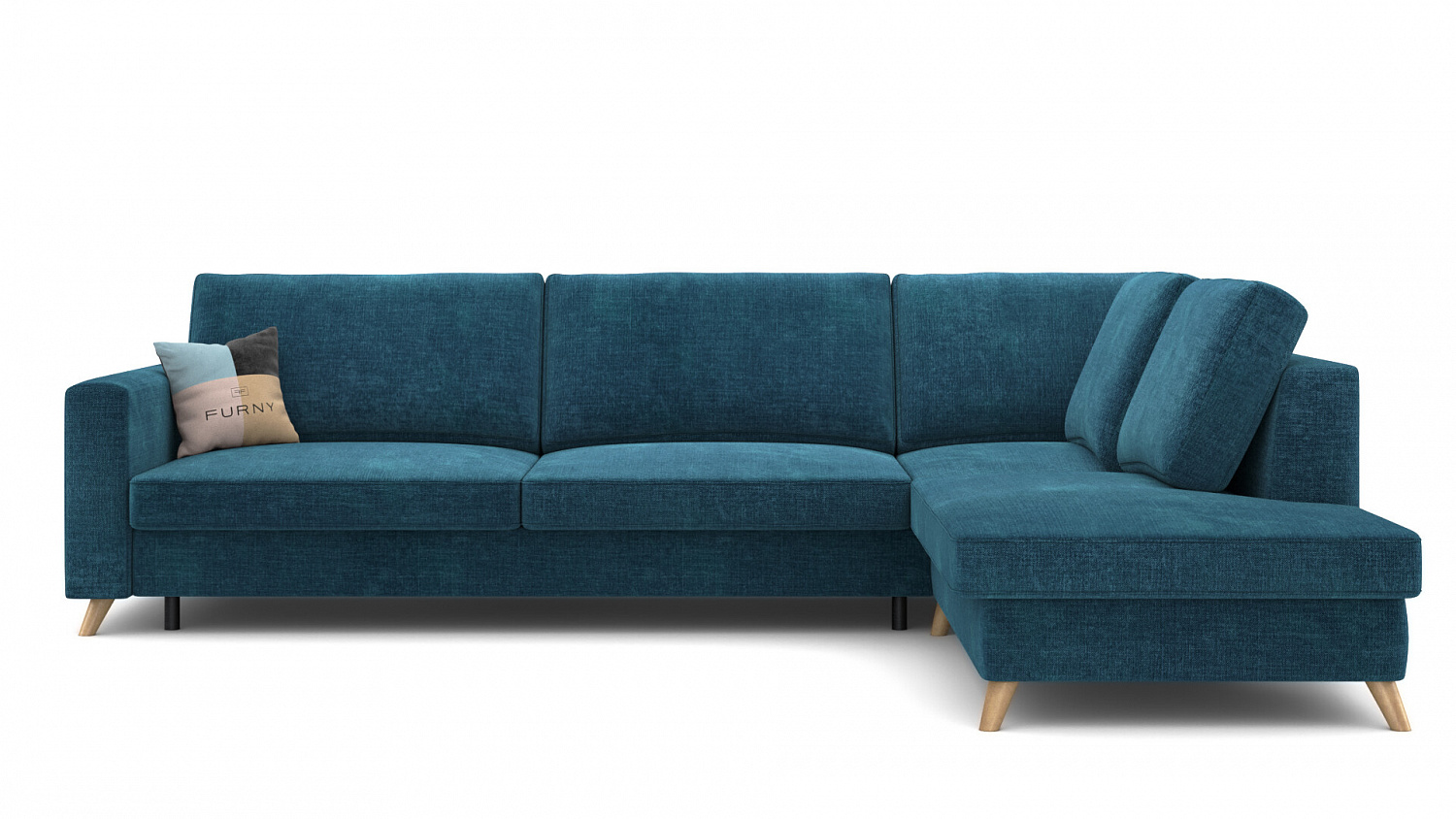 Диван кровать Пори с открытым углом (XL-2) 320x236x98 см