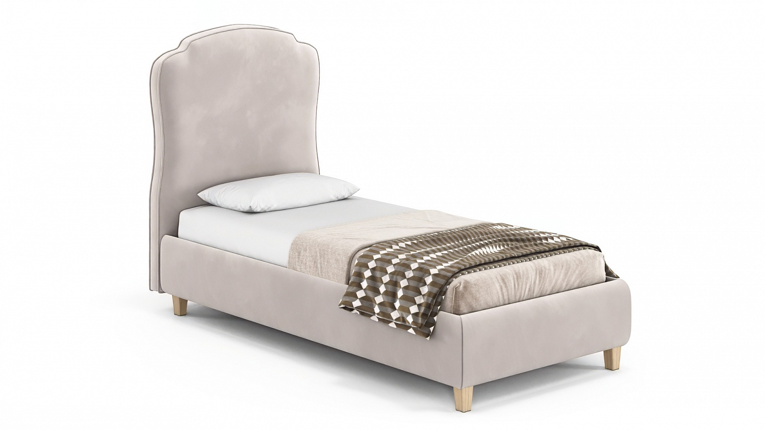 Кровать с подъемным механизмом Оскар Box High (90x200)