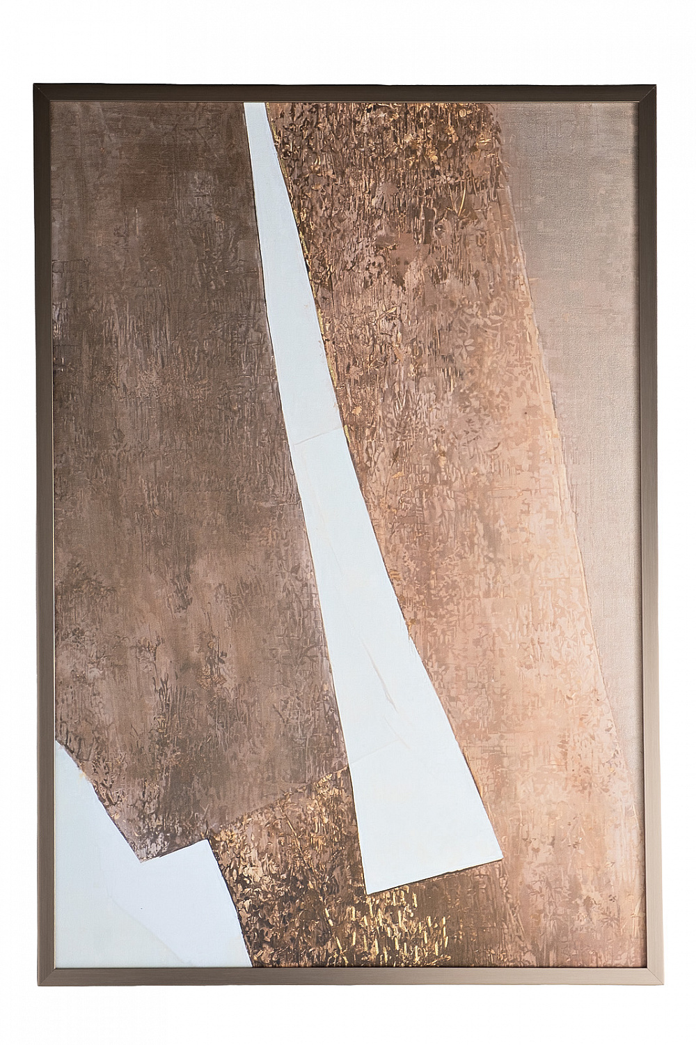 89VOR-GOLDEN ART-1  Холст "Золотое искусство-1" 70*100 см,багет латунь, зол.поталь